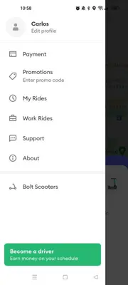 Bolt android App screenshot 1